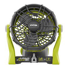 Ventilador portátil híbrido de 18 V RYOBI
