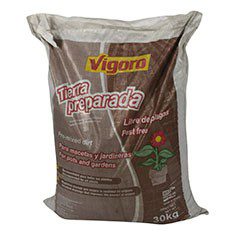 TIERRA PREPARADA 30 KILOGRAMOS CAFÉ VIGORO