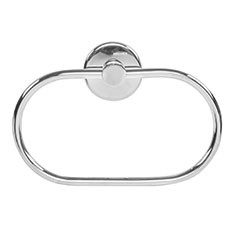 TOALLERO DE ARGOLLA CLÁSICA 21.1 X 11.9 CM PLATA HELVEX