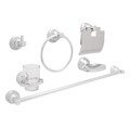 JUEGO DE ACCESORIOS DE BAÑO ALANA 6 PIEZAS CROMO