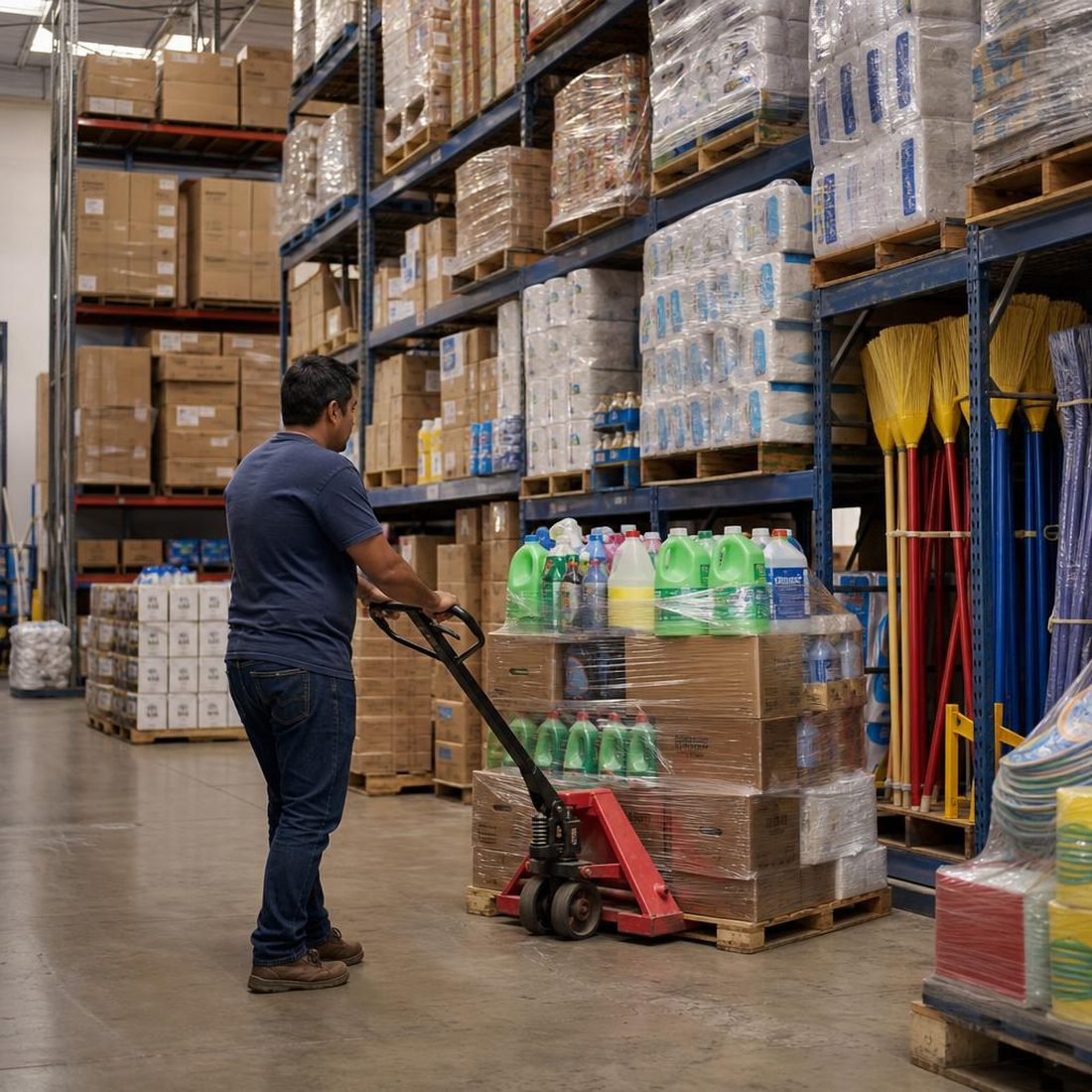 Almacén de producto de Tienda Hogar en México